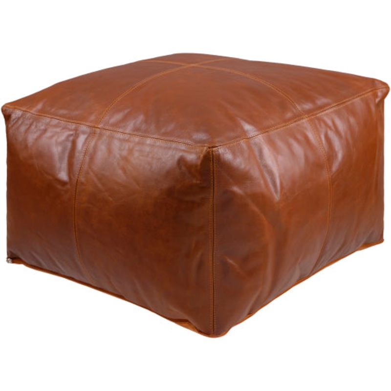 Timeless Rustic Pouf