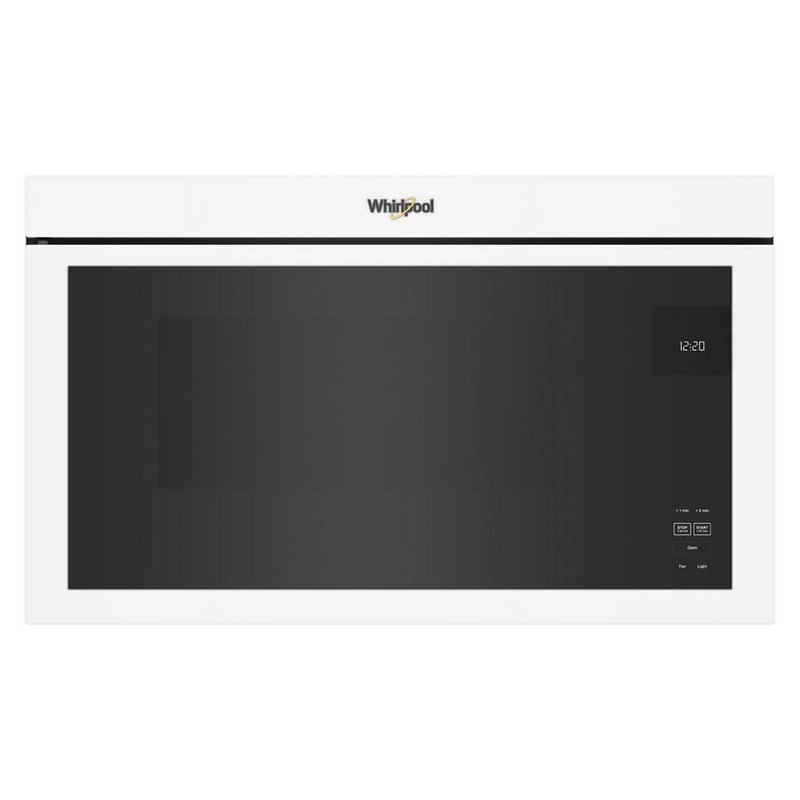 Whirlpool WMMF5930PW 1.1 Cu. Ft. Flush Mount Microwave with Turntable-Free Design