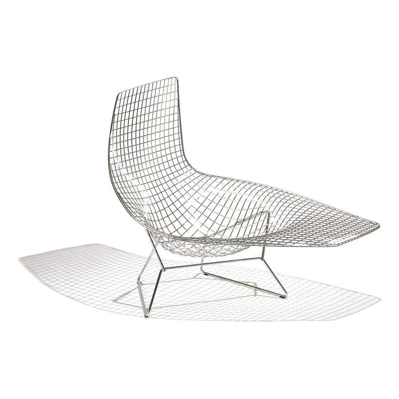 Bertoia Asymmetric Chaise