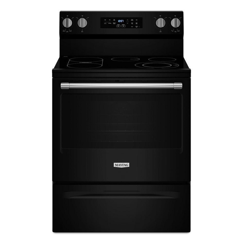 Maytag MFES6030RB 30-Inch Wide Electric Range With No Preheat Air Fry and Air Baking – 5.3 cu. ft.
