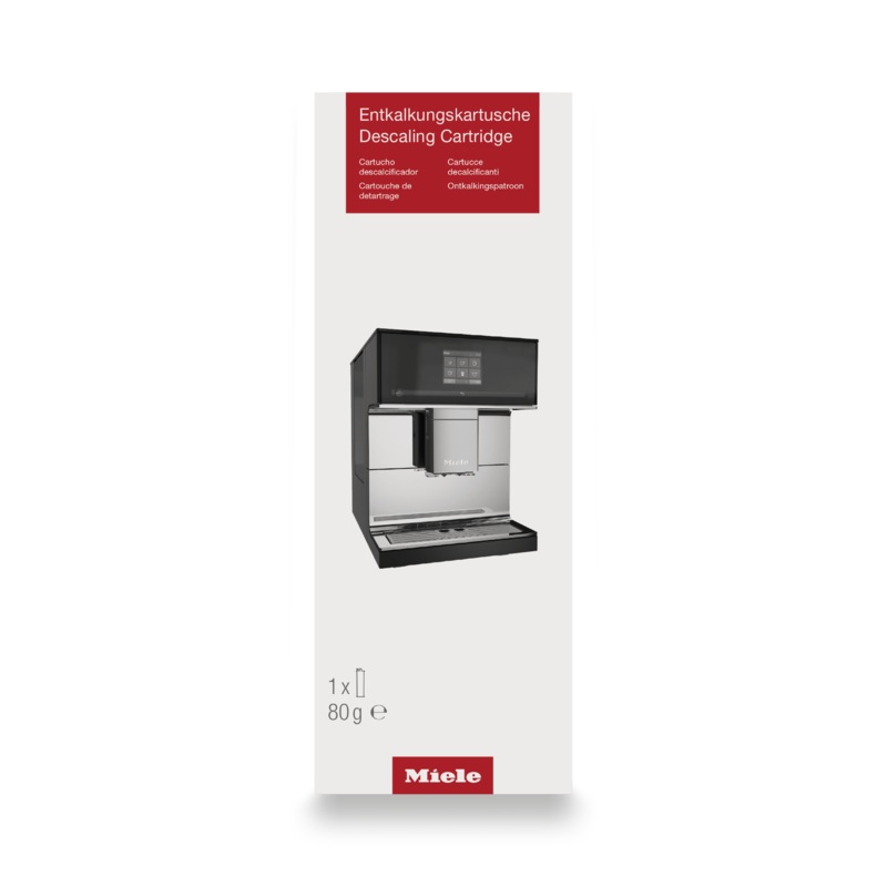 Miele GPDC001C Descaling Cartridge – For Automatic Descaling Of Miele Coffee Machines.
