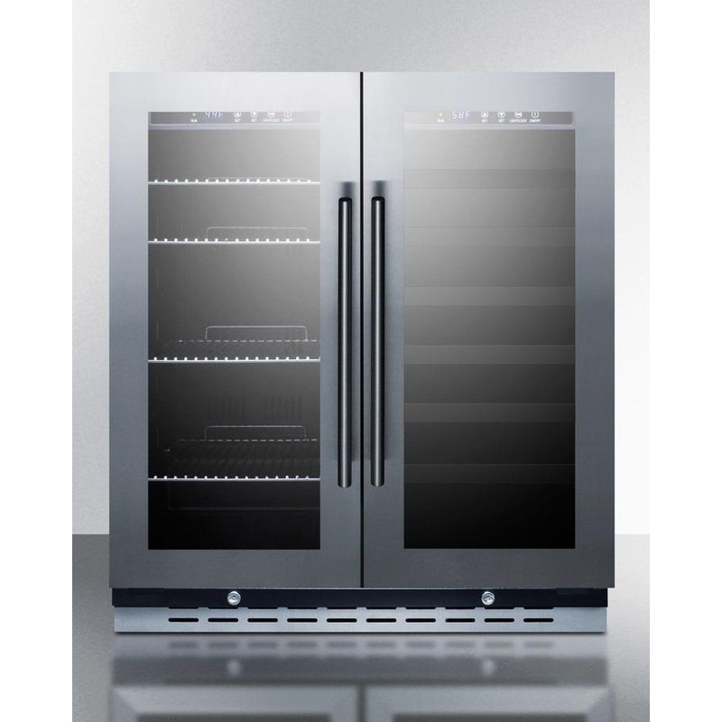 Summit SWBV3067B 30″ Wide Built-in Wine/beverage Center
