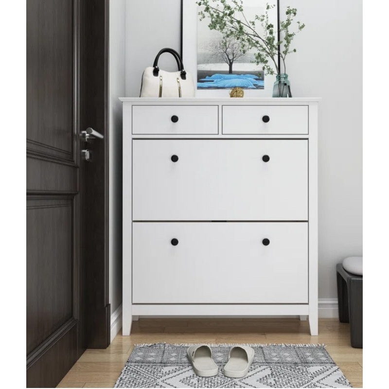 16 Pair Shoe Storage Cabinet