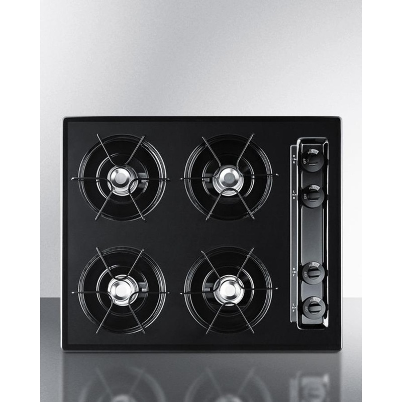 Summit TNL033 24″ Wide 4-burner Gas Cooktop