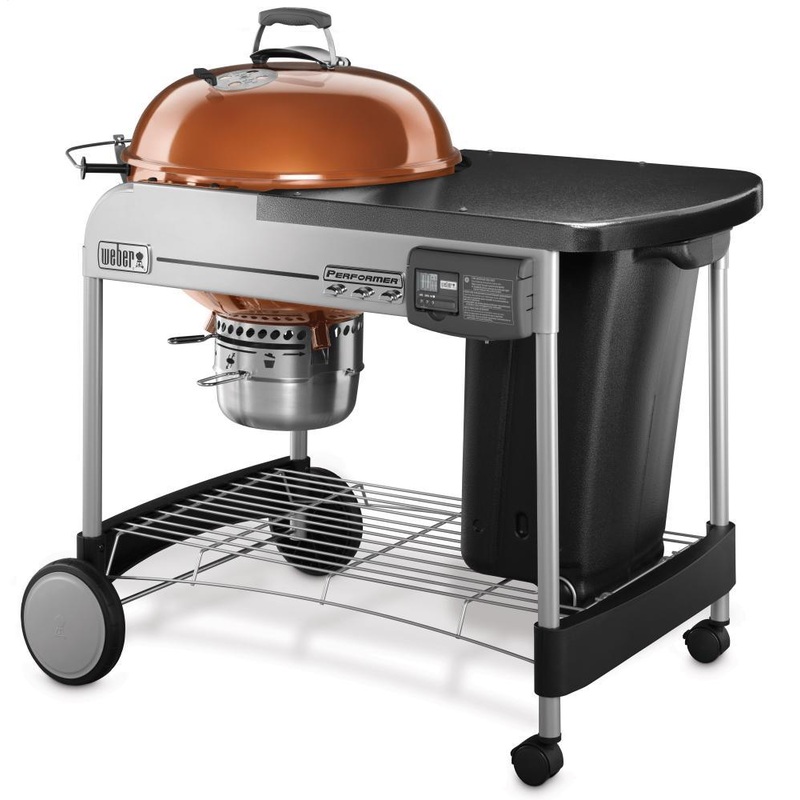 Weber 15502001 Performer Deluxe Charcoal Grill 22″ – Copper