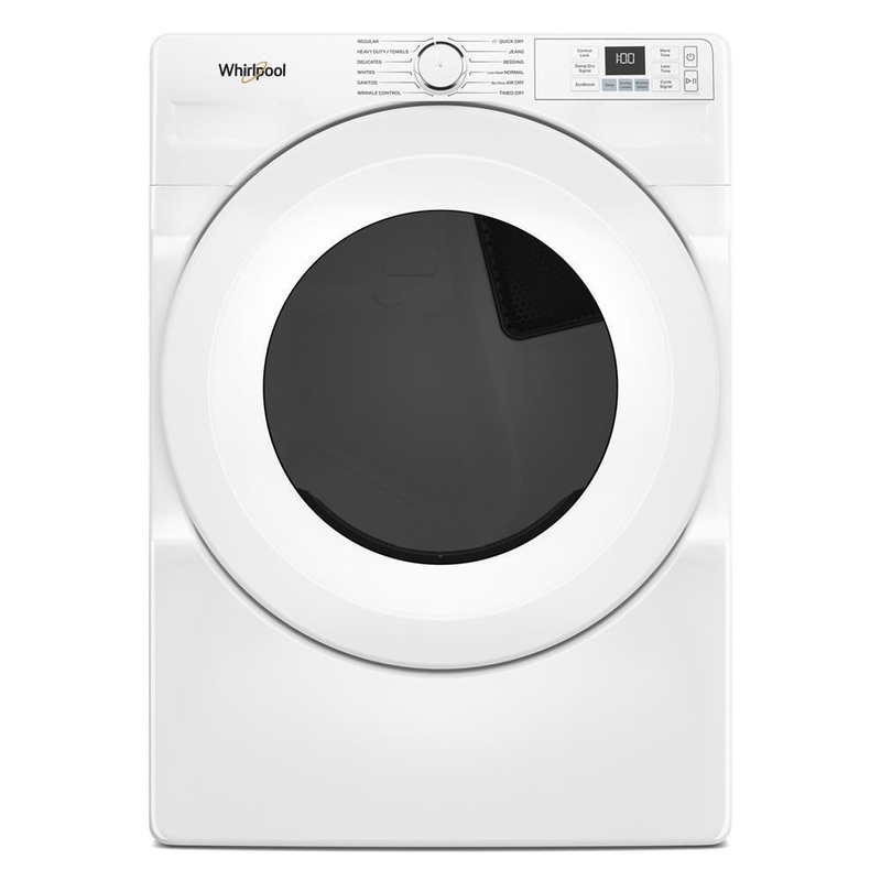 Whirlpool WED4720RW 7.4 cu. ft. ENERGY STAR Front Load Electric Dryer with Wrinkle Shield Option
