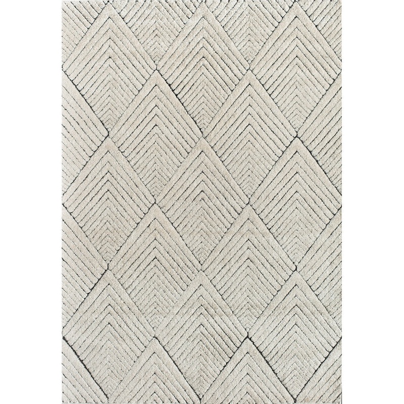 Cadence Contemporary Alabaster Area Rug CosmoLiving by Cosmopolitan Rug Size: Rectangle 12′ x 15′