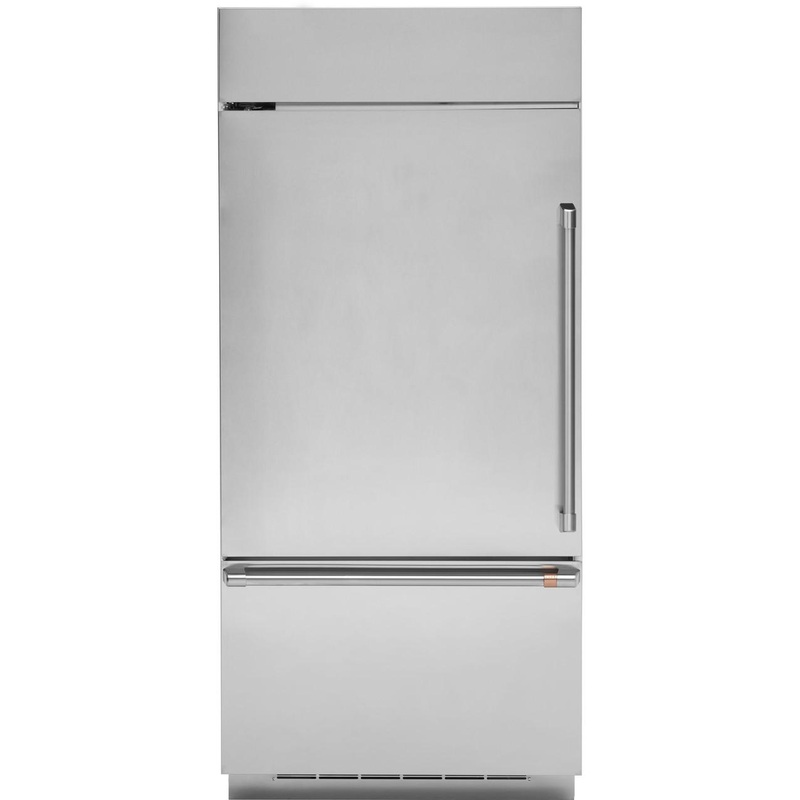 Cafe CDB36LP2RS1 Caf(eback) 21.3 Cu. Ft. Built-In Bottom-Freezer Refrigerator