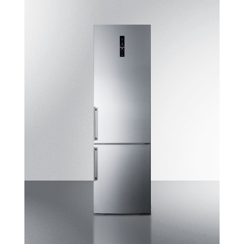 Summit FFBF181ESIM 24″ Wide Bottom Freezer Refrigerator With Icemaker