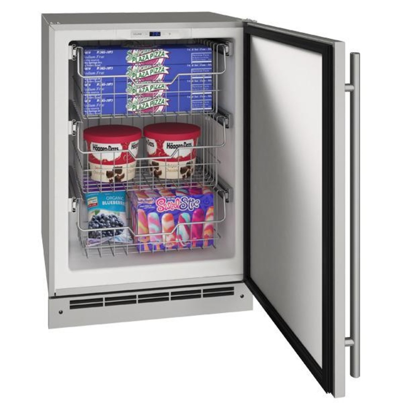 U-Line UOFZ124SS01B Ofz124 24″ Convertible Freezer With Stainless Solid Finish (115 V/60 Hz)