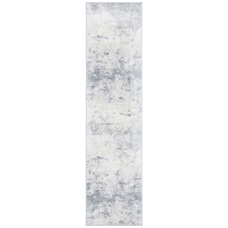 Addison Gray/Ivory Area Rug Steelside Rug Size: Runner 2′ x 10′