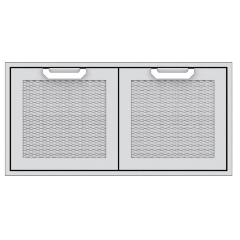 Hestan AGSD42DG Hestan 42″ Double Storage Doors Agsd – Dark Grey (Custom Color: Pacific Fog)