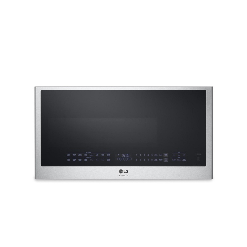 MHES1738F LG STUDIO 1.7 cu. ft. Over-the-Range Convection Microwave Oven with Air Fry