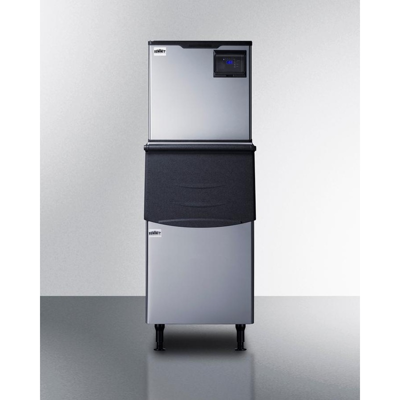 Summit BIM352KBIN 350 Lb. Commercial Ice Machine With Stainless Steel Bin