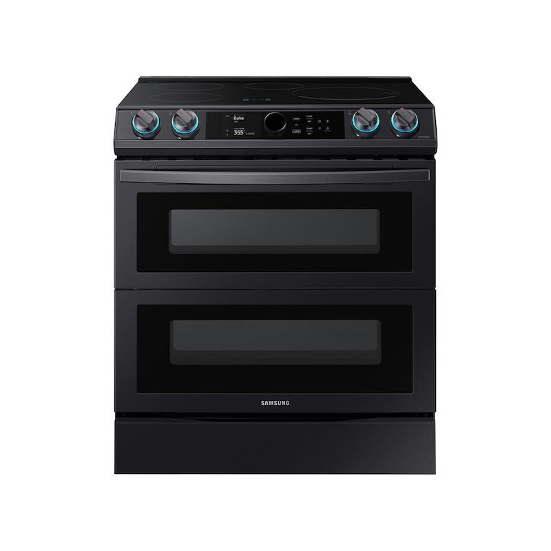 6.3 cu. ft. Smart Slide-in Induction Range with Flex Duo, Smart Dial & Air Fry in Black Stainless Steel