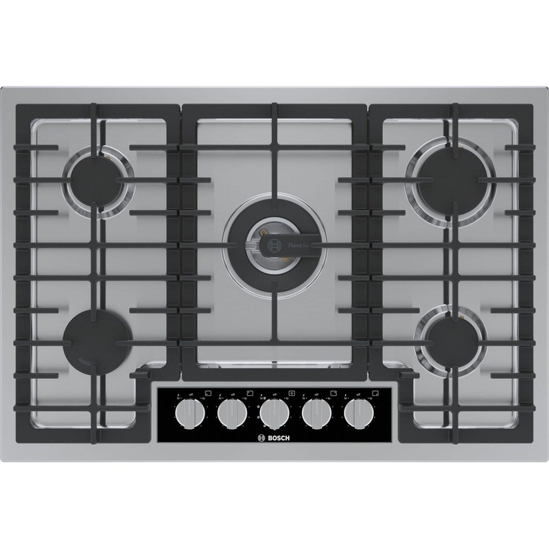 Bosch NGMP058UC Benchmark Gas Cooktop 30” Stainless Steel Ngmp058Uc