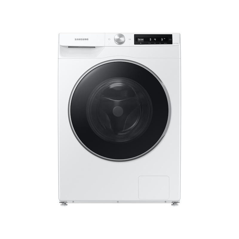 Samsung WW25B6900AW 2.5 cu. ft. Compact Front Load Washer with AI Smart Dial and Super Speed Wash in White