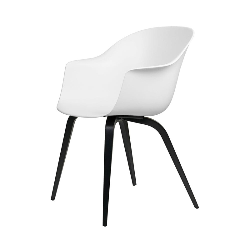 Bat Wood Base Dining Chair – Unupholstered