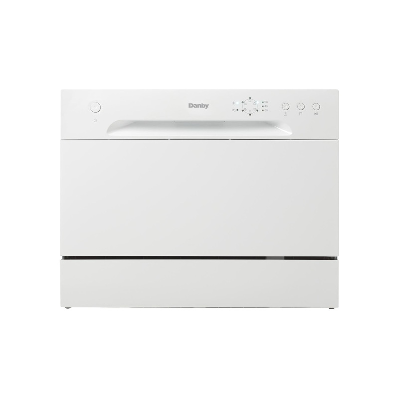 DDW621WDB Danby 6 Place Setting Countertop Dishwasher in White