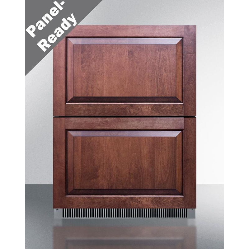 Summit ADRD24PNR 24″ Wide 2-Drawer All-Refrigerator, Ada Compliant (Panels Not Included)