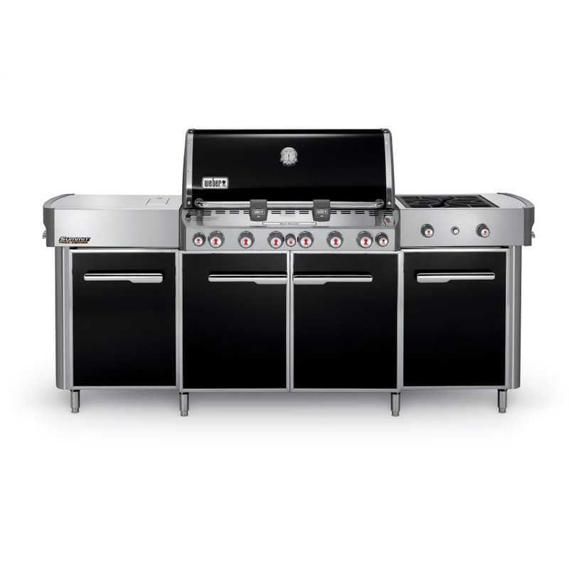 SUMMIT GRILL CENTER LP GAS – BLACK