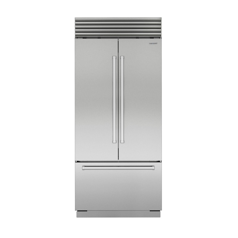 Sub-Zero CL3650UFDST 36″ Classic French Door Refrigerator/Freezer