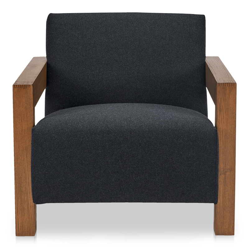 Vintage Oak Retro Relaxer Chair