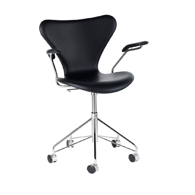 Series 7 Swivel Arm Chair Full Upholstered