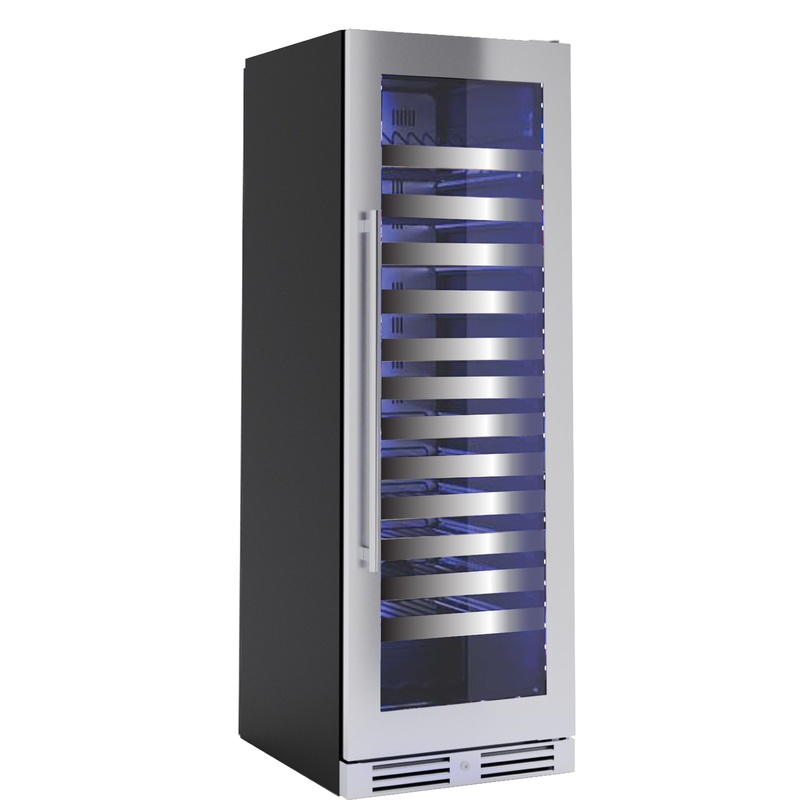 Xo Appliance XOU2470WGS Tall Single Zone Wine Ss Glass