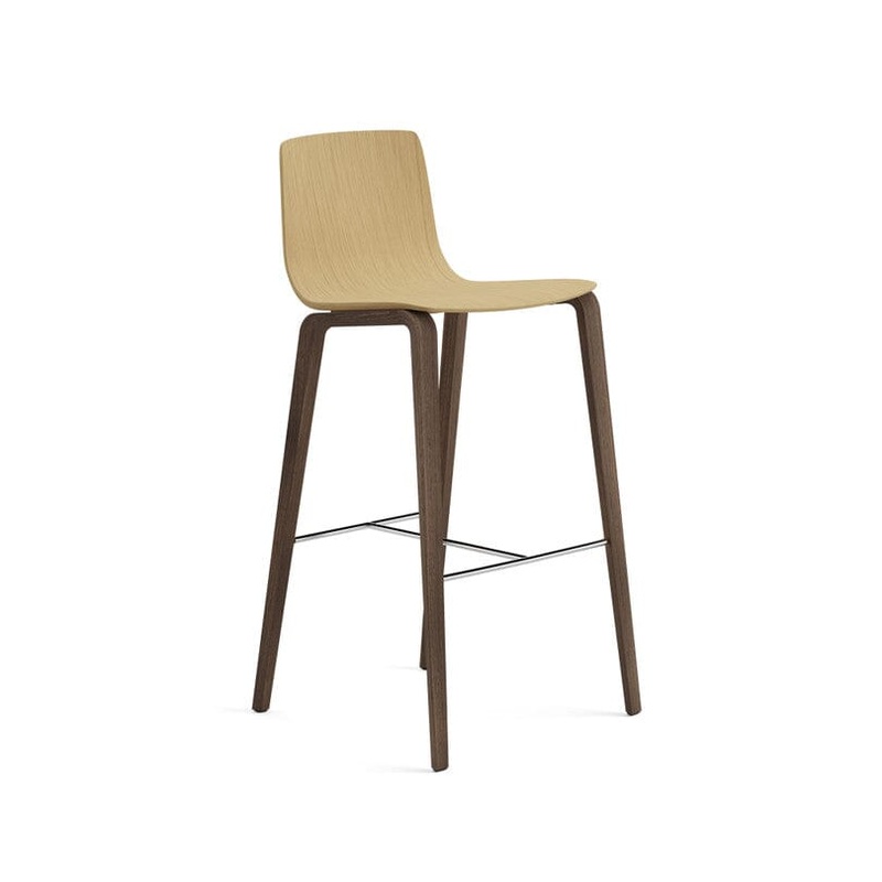 Aava 02-4 Legs Wood Counter & Bar Stool