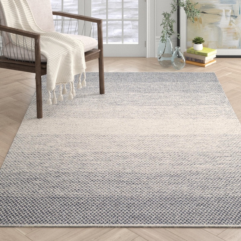 Aitken Hand Woven Cotton Geometric Rug Dakota Fields Rug Size: Rectangle 4′ x 6′