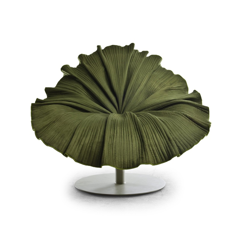Bloom Swivel Easy Armchair