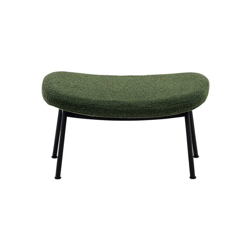 Ella Ottoman with Tubular Legs