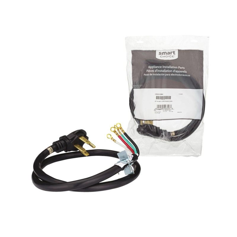 Frigidaire 5304512984C10 Smart Choice 4 ft. 40 Amp Range Cord with 4 Wire