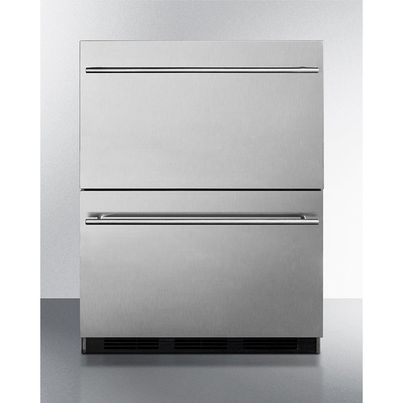 Summit SP6DBS2D7 24″ Wide 2-drawer All-refrigerator