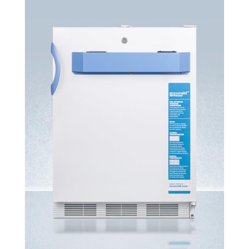 Summit VT65MLBIMED2ADA 24″ Wide Built-in All-freezer, ADA Compliant
