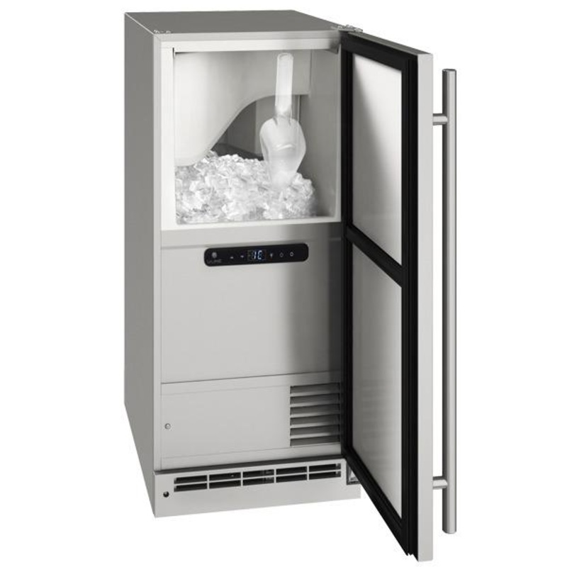 U-Line UOCP115SS01B Ocl115 / Ocp115 15″ Clear Ice Machine With Stainless Solid Finish and Pump (115 V/60 Hz)