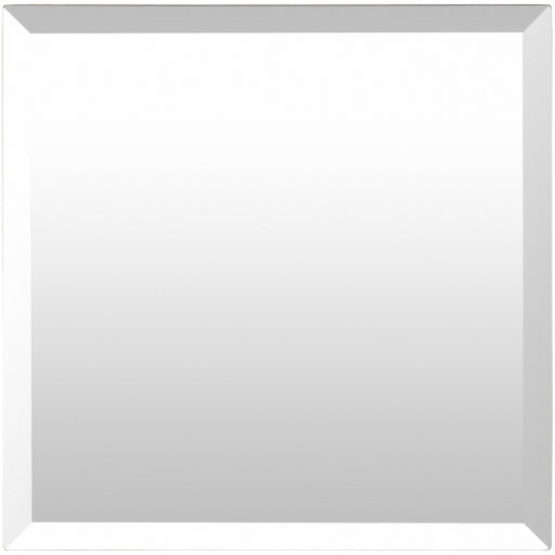 Modern Accent 18″ H x 18″ W x 0.4″ D Reflective Mirror