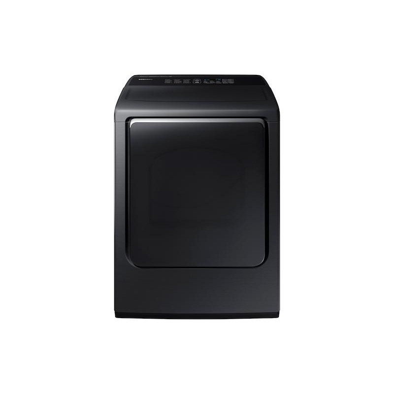 Samsung DVG52M8650V 7.4 cu. ft. Gas Dryer with Integrated Controls in Black Stainless Steel