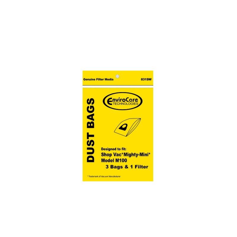 ShopVac Mighty Mini Bag – Generic