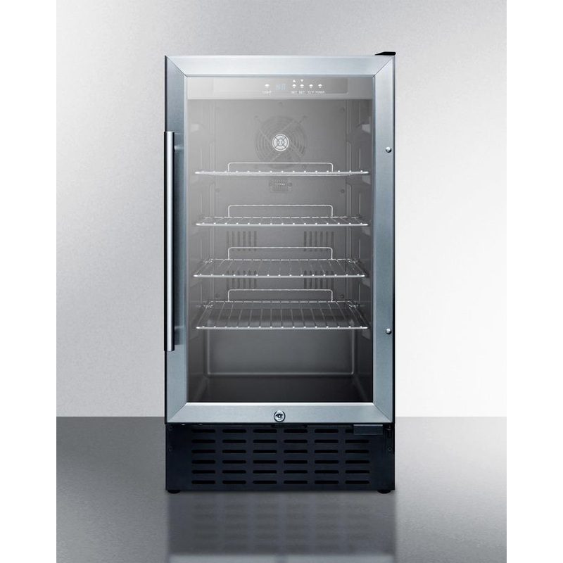 Summit SCR1841BCSS 18″ Wide Built-in Beverage Center