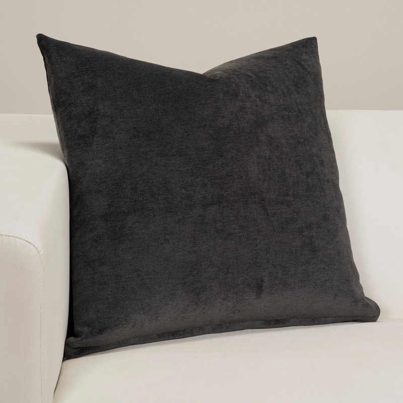 Throw Pillow Cover & Insert Mercury Row Color: Iron Size: 20″ x 20″