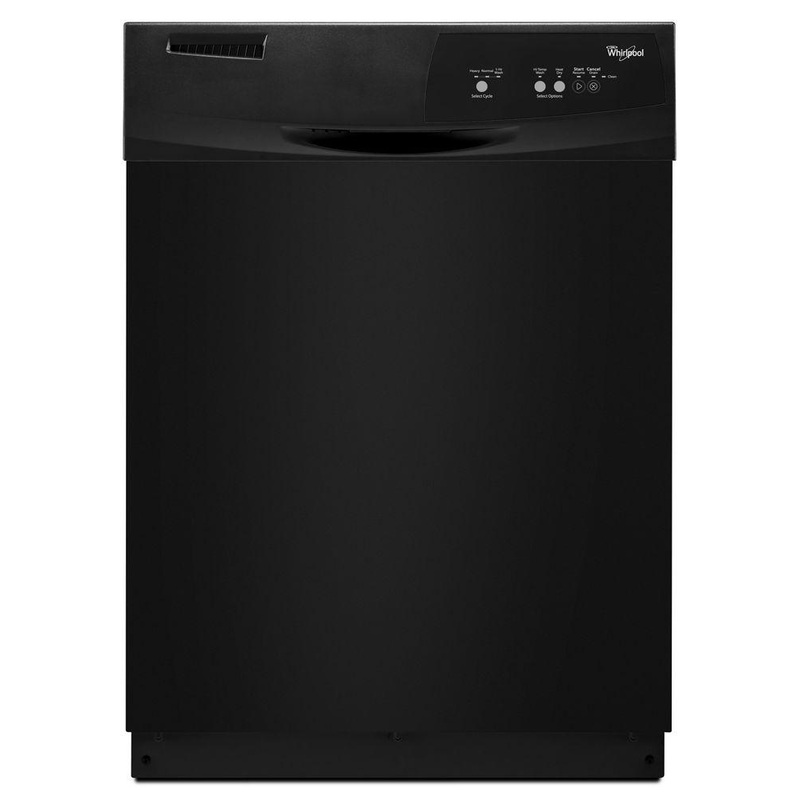 Whirlpool WDF110PABB Dishwasher with Resource-Efficient Wash System