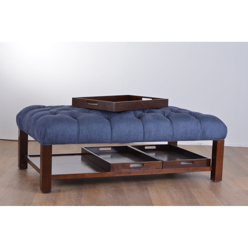 Aki Cocktail Ottoman Wildon Home
