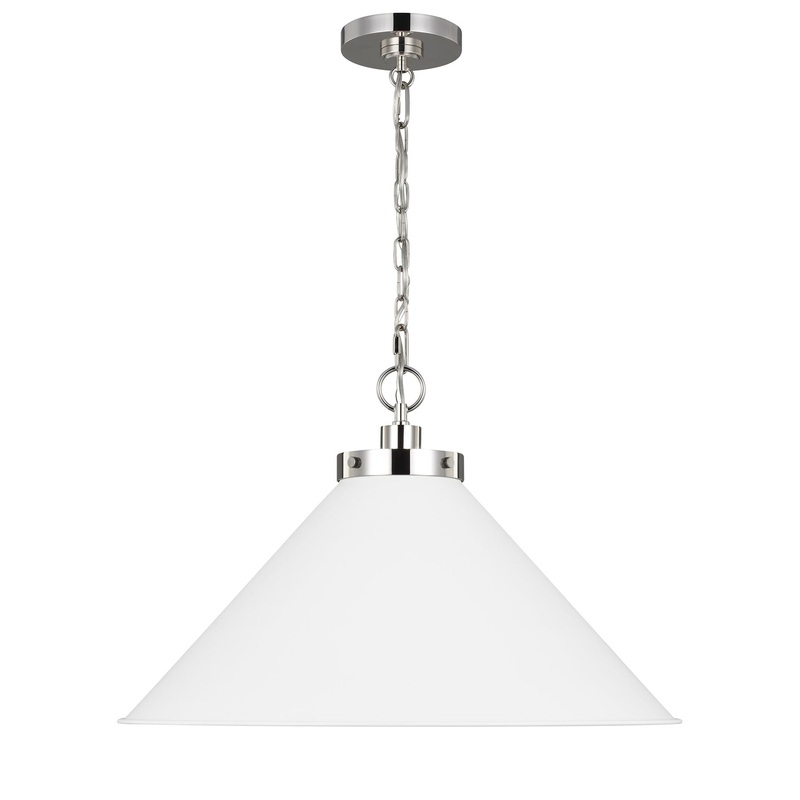 Chapman and Myers Wellfleet Wide Pendant Light