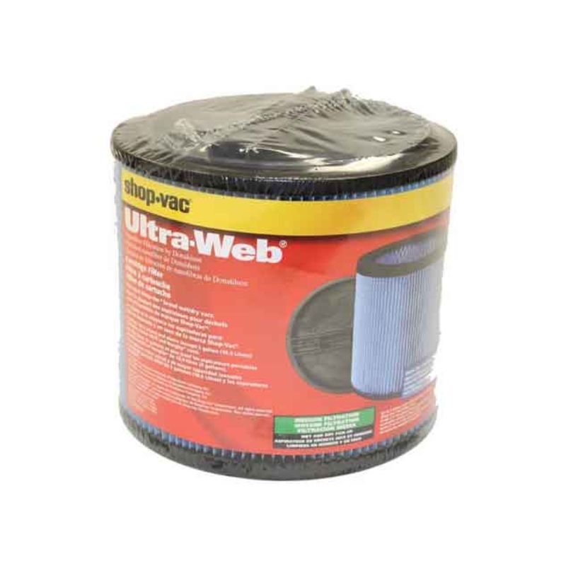 Shop-Vac Ultra-Web Cartridge Filter Type X
