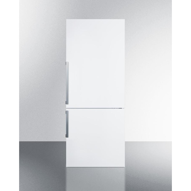 Summit FFBF281W 28″ Wide Bottom Freezer Refrigerator