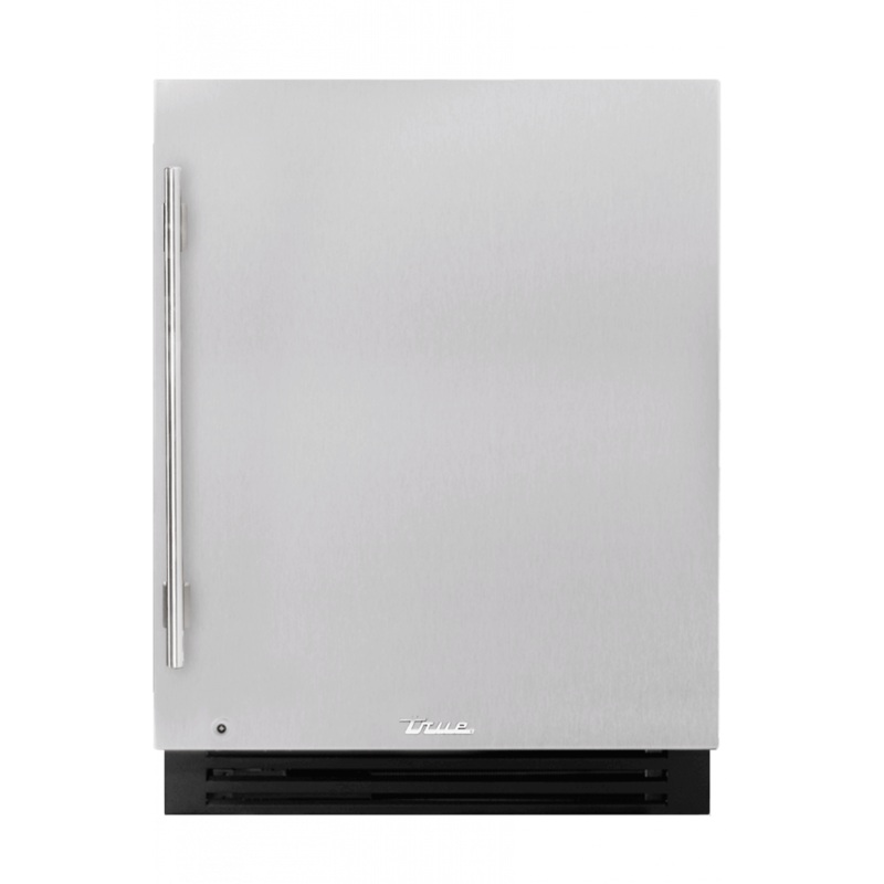True Residential TUWADA24RSAS 24 Inch Single Zone Solid Stainless Door Right Hinge Ada Height Undercounter Wine Cabinet