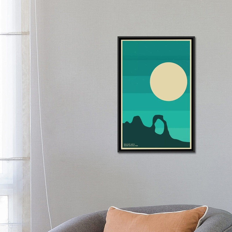 Arches Graphic Art on Wrapped Canvas Union Rustic Mat Color: No Mat Size: 18″ H x 12″ W x 0.75″ D Format: Wrapped Canvas