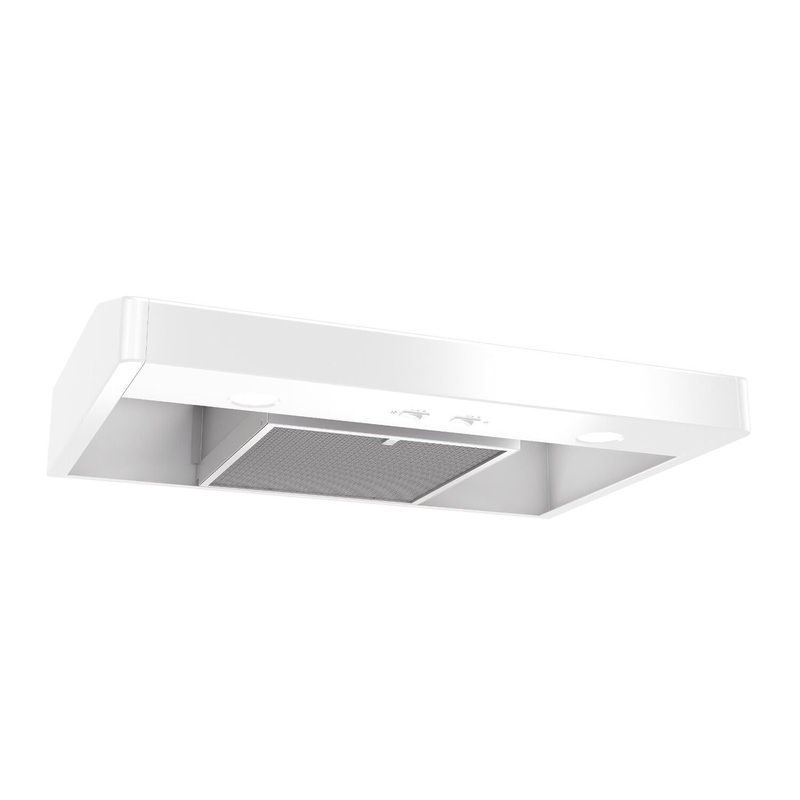 Broan TEN130WW Broan Elite 30-Inch Convertible Under-Cabinet Range Hood, White